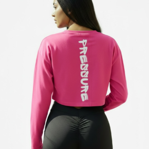 Pressure Long Sleeve Crop Top