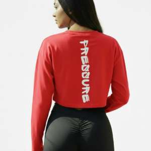 Pressure Long Sleeve Crop Top